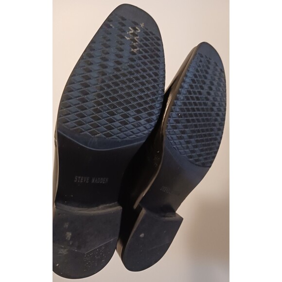 2-Steve Madden (Slip On-Dress Shoes)-(Black-Brown)-(Size 10)-(Pre-owned)-$35.00 - Picture 5 of 12